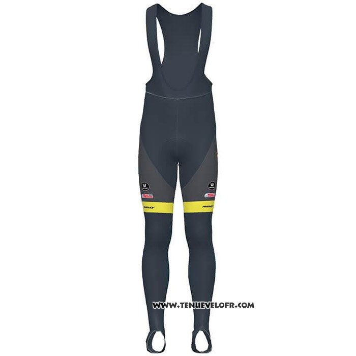 2020 Maillot Cyclisme Wallonie Bruxelles Jaune Rouge Manches Longues et Cuissard